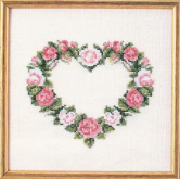 Сердце из розовых роз Oehlenschlager 73-65175