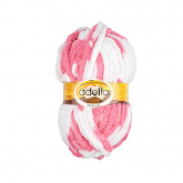 Пряжа Аделия Dolly цв.16 бело-розовый Пряжа 21760145652