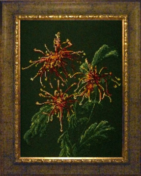 Хризантемы в саду Краса i Творчiсть 71209, цена 2 369 руб. - интернет-магазин Мадам Брошкина
