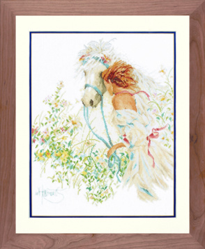 Horse And Flowers  Lanarte PN-0007952, цена 4 152 руб. - интернет-магазин Мадам Брошкина