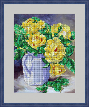 Желтые розы Galla Collection Л 340, цена 1 980 руб. - интернет-магазин Мадам Брошкина