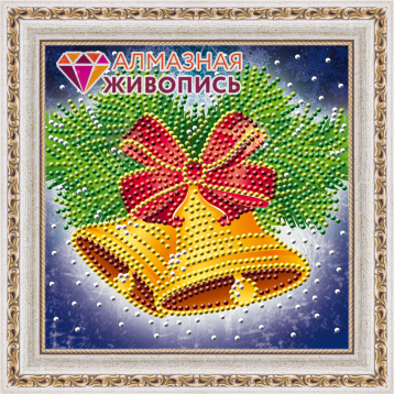 Колокольчики Алмазная живопись АЖ.3013, цена 606 руб. - интернет-магазин Мадам Брошкина