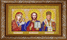 Триптих в золоте Славяночка ИС-4059