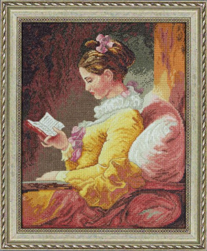 Девушка читает Bucilla BCL- 45461, цена 3 188 руб. - интернет-магазин Мадам Брошкина