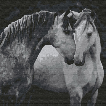 Пара лошадей Molly KHM0036, цена 624 руб. - интернет-магазин Мадам Брошкина