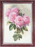 Ветка с розами Каролинка КЛ-4038