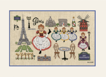Привет, Париж Le Bonheur des Dames 1139, цена 5 648 руб. - интернет-магазин Мадам Брошкина