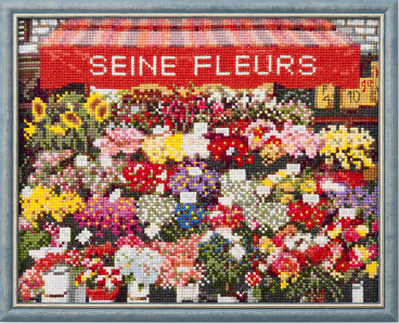 Цветочный магазин в Париже Lecien corporation 713, цена 10 624 руб. - интернет-магазин Мадам Брошкина