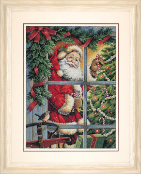 Санта с подарками Dimensions 08734, цена 4 039 руб. - интернет-магазин Мадам Брошкина