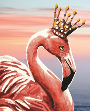 Королевский фламинго Колор кит M001, цена 472 руб. - интернет-магазин Мадам Брошкина