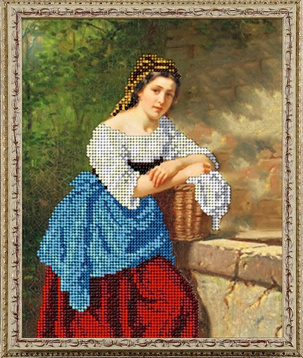 Девушка с корзиной Краса i Творчiсть 10119, цена 1 331 руб. - интернет-магазин Мадам Брошкина