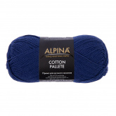 Пряжа Альпина Cotton Pallete цв.20 т.синий Alpina 92603475444