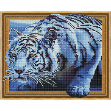 Белый тигр Molly KM0991, цена 1 605 руб. - интернет-магазин Мадам Брошкина
