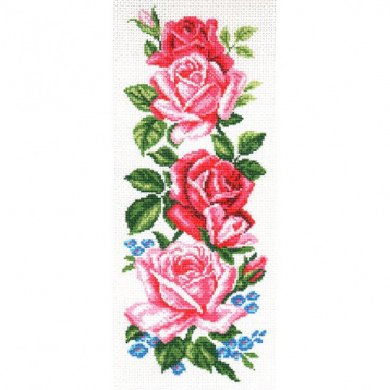 Нежные розы Матренин Посад 0776, цена 407 руб. - интернет-магазин Мадам Брошкина