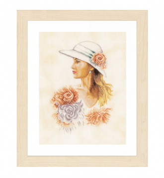 Lady with hat   Lanarte PN-0162297, цена 4 057 руб. - интернет-магазин Мадам Брошкина
