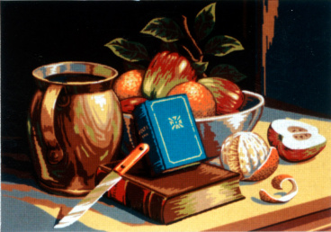 Натюрморт с книгами Soulos D.510, цена 1 495 руб. - интернет-магазин Мадам Брошкина