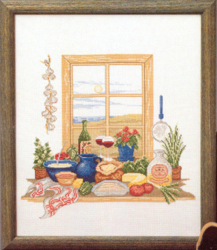 Кухонное окно Oehlenschlager 73-76612, цена 4 367 руб. - интернет-магазин Мадам Брошкина