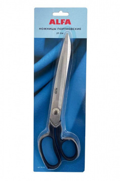 Ножницы ALFA портновские 27 см ALFA AF-Р105, цена 1 161 руб. - интернет-магазин Мадам Брошкина