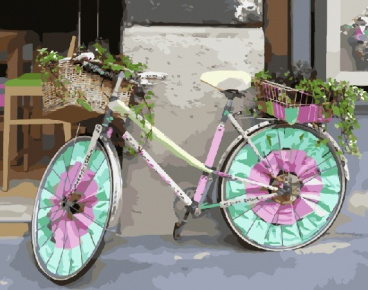 Цветной велосипед Колор кит CG721, цена 837 руб. - интернет-магазин Мадам Брошкина