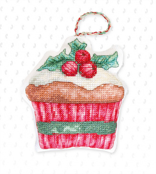 Рождественский кекс Luca-s JK023, цена 597 руб. - интернет-магазин Мадам Брошкина