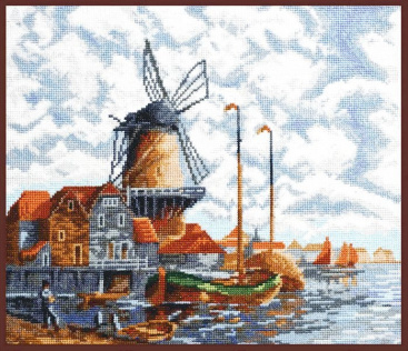 Голландский пейзаж Палитра 07.018, цена 1 248 руб. - интернет-магазин Мадам Брошкина