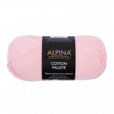 Пряжа Альпина Cotton Pallete цв.13 св.розовый Alpina 92603475234