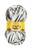 Пряжа Аделия Zena цв.79 белый,серый,черный Adelia 1252572602