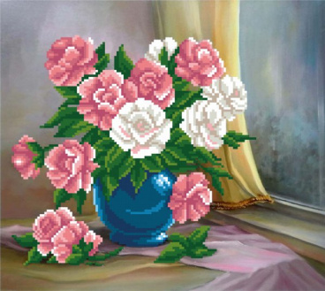 Цветочный натюрморт М.П. Студия Г-062, цена 198 руб. - интернет-магазин Мадам Брошкина