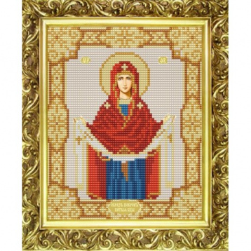 Богородица Покрова Конёк 9123, цена 203 руб. - интернет-магазин Мадам Брошкина