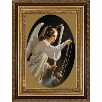 Ангел со свечей Конёк 8431, цена 405 руб. - интернет-магазин Мадам Брошкина
