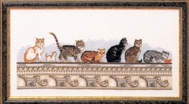 Кошки на стене Oehlenschlager 99104, цена 3 783 руб. - интернет-магазин Мадам Брошкина