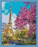 Парижская весна Цветной QA201488