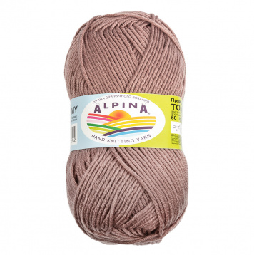 Пряжа Альпина Tommy цв.009 серо-коричневый Alpina 67798030674, цена 1 292 руб. - интернет-магазин Мадам Брошкина