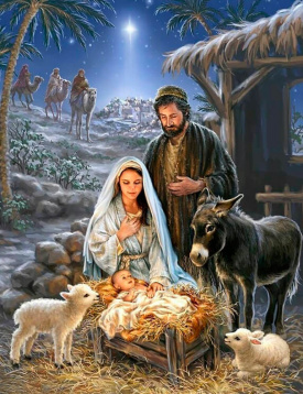 Рождество Христово  Цветной MG2152, цена 1 426 руб. - интернет-магазин Мадам Брошкина