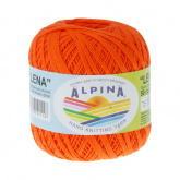 Пряжа Альпина Lena цв.20 оранжевый Alpina 23627265012
