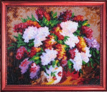 Сиреневый букет (по картине Л. Афремова) Butterfly 226, цена 3 056 руб. - интернет-магазин Мадам Брошкина