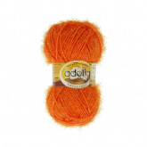 Пряжа Аделия Brilliant цв.04 оранжевый Adelia 3243757782