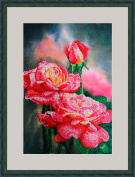 Нежные розы Galla Collection Л341, цена 2 444 руб. - интернет-магазин Мадам Брошкина