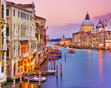 Вид с Венецианского моста Цветной LG284, цена 2 592 руб. - интернет-магазин Мадам Брошкина