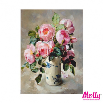 Розовый шиповник Molly KH0778, цена 405 руб. - интернет-магазин Мадам Брошкина