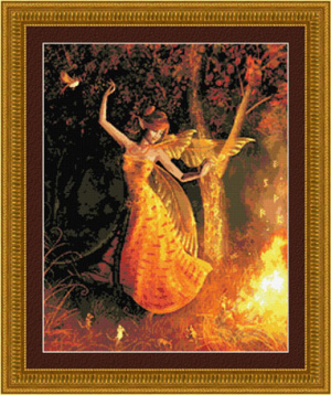 Танец огня Kustom Krafts 20027, цена $50 - интернет-магазин Мадам Брошкина