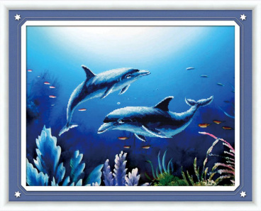 Дельфины Колор кит  80228, цена 1 326 руб. - интернет-магазин Мадам Брошкина