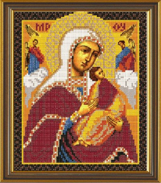 Богородица "Страстная" Nova Sloboda БИС9057, цена 224 руб. - интернет-магазин Мадам Брошкина