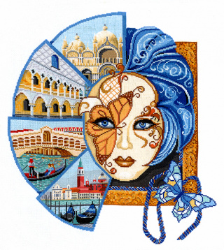 Венецианская маска Сделай своими руками В-29, цена 1 104 руб. - интернет-магазин Мадам Брошкина