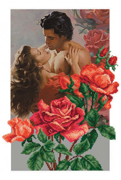 Розы любви Матренин Посад 0015/Б, цена 1 312 руб. - интернет-магазин Мадам Брошкина