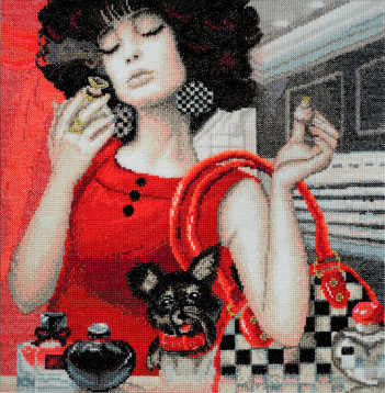 "Шик-блеск" по рисунку Т. Дорониной Марья Искусница 09.007.01, цена €18 - интернет-магазин Мадам Брошкина
