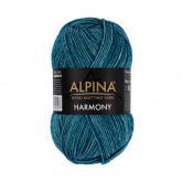 Пряжа Альпина Harmony цв.05 т.бирюзовый Alpina 92602288724