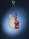 Снеговик с пожеланиями Mill Hill MH162131