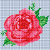 Бархатная роза Белоснежка 478-ST-PS