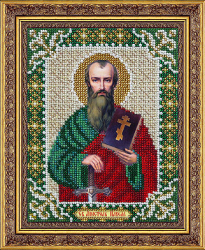 Святой Апостол Павел Паутинка Б-722, цена 1 175 руб. - интернет-магазин Мадам Брошкина